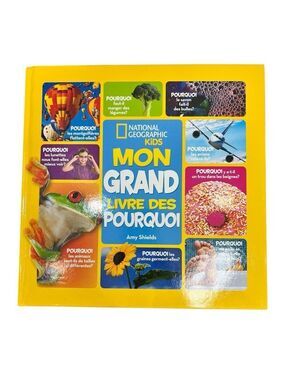 New National Geographic Kids Mon Grand Livre Des Pourquoi FRENCH